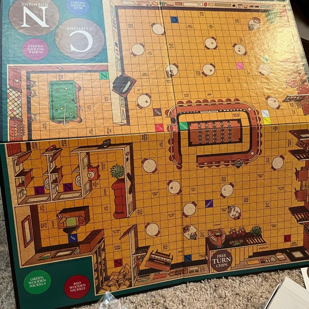 Vintage 1992 Paramount Cheers Trivia Game - Picture 11 of 11